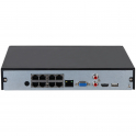 NVR IP 8 Canales 8 puertos PoE+ H.265+ 4K ULTRA-HD hasta 12 MP Dahua