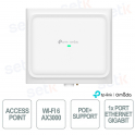 TP-Link Omada EAP650 D30 - Point d'accès extérieur Wi-Fi 6 double bande AX3000 pour entrepôts