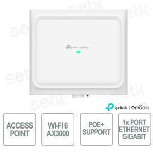 TP-Link Omada EAP650 D30-Outdoor Access Point WiFi 6 dual-Band AX3000 for Warehouses