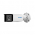 Outdoor Bullet IP Camera 4 Megapixel Dual Fixed Lens 2.8mm IR 40m PoE IP67 - Microphone and Alarm - Hyundai