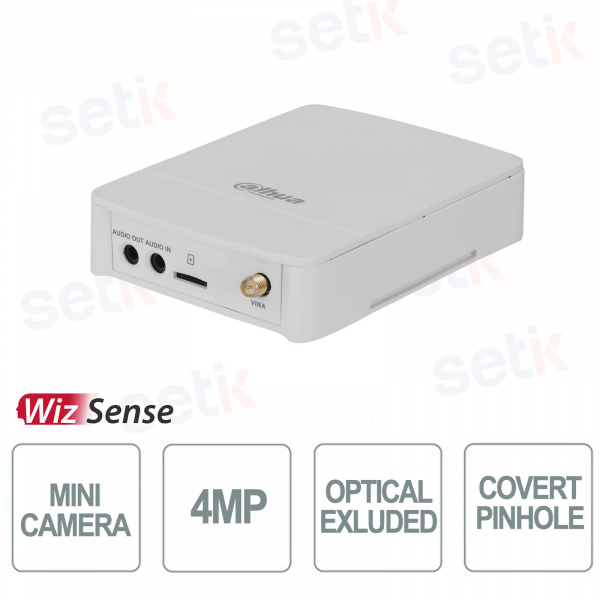Caméra IP WizMind Mini discrète ONVIF® PoE 2 MP à sténopé - Dahua