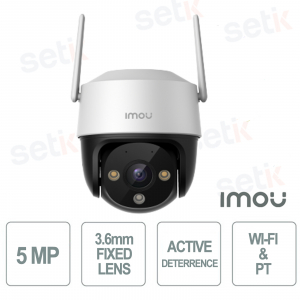 Cruiser 2C Wireless IP Camera 5MP 3K Full Color 3.6mm PT and WI-FI - Imou