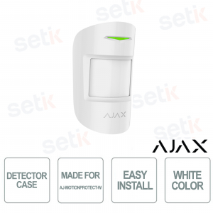 AJ-CASEMP-W / 12321 - Alloggiamento per rilevatori PIR - Compatibile con i modelli Ajax 38193.09.WH1 e 38198.02.WH1