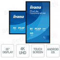 T5529AS-B1AG - IIYAMA - 55 inch monitor VA AG - 4K UHD - touchscreen