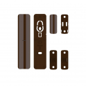 DS-PDB-MCK-Brown - Cover per contatto magnetico d'urto di colore Marrone Ax Pro