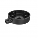 Boîte de jonction en aluminium noir DS-1280ZJ-DM55 pour caméras intérieures et extérieures - HIKVISION