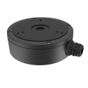 Boîte de jonction en aluminium noir DS-1280ZJ-M pour caméras intérieures et extérieures - HIKVISION