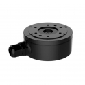 DS-1280ZJ-XS(Black) Aluminum Junction Box for Indoor and Outdoor Cameras - HIKVISION