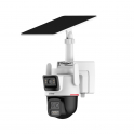 Telecamera PT 4G con 2 Sensori 3MP, Ottiche Multiple, Batteria, IR/LED e Smart Tracking - Dahua