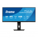 XUB3493WQSU-B6 - Moniteur 34" UltraWide WQHD IPS IIYAMA – Multitâche et confort visuel - IIYAMA