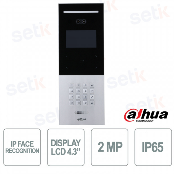 Dahua VTO6531F-S2 Video Intercom: IP65 Smart Face Recognition