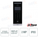 Videocitofono IP VTO6541H-S2 con Riconoscimento Facciale AI, Telecamera 2MP e Sblocco Smart Multifunzione - Dahua