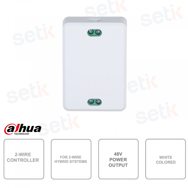 Contrôleur 2 fils VTNC1003C-D : signal stable et installation facile – Dahua