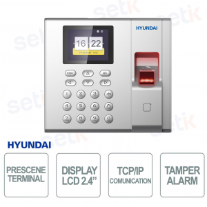 HYU-729 – Terminale Controllo Accessi e Presenze con Impronta Digitale