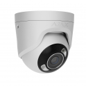 Ajax TurretCam HL 8MP 4mm White: IP Camera with AI and Night Vision