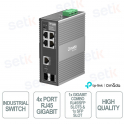 TP-Link Omada IES206G – Switch Industriale 6 Porte Gigabit con Gestione Cloud