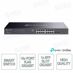 TP-Link Omada SG2218 – Switch Smart Gigabit 18 Porte con Gestione Cloud