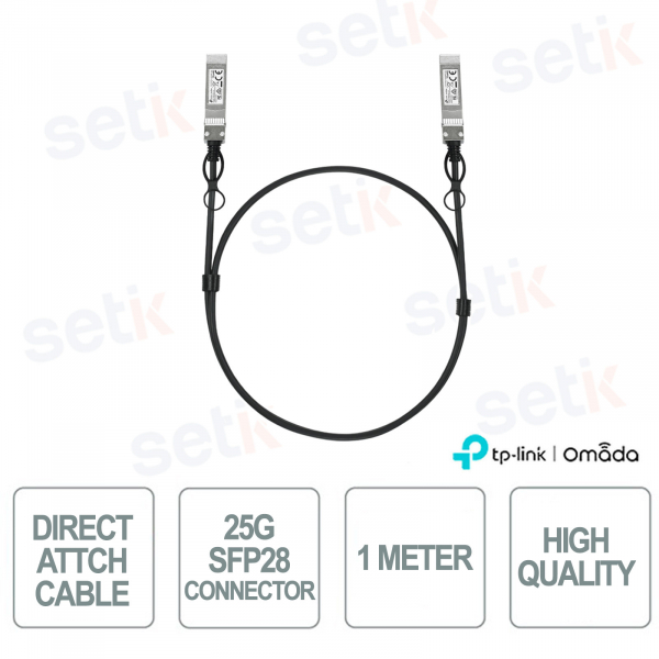 TP-Link Omada SM6220-1M – Direct Attach Cable SFP28 25G 1 Meter