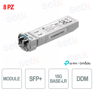 TP-Link Omada SM5110-LR(8-pack) SFP+ | 10G transceiver on single-mode fiber up to 10 km