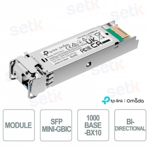 Modulo SFP Gigabit WDM SM321B-2 – Fibra Monomodale 2 km | Omada TP-Link