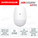 Hikvision AXPro Sensore di movimento Pir-Glass Break Wireless 868Mhz 12M 85.9° Pet Immunity