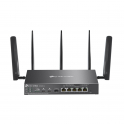 TP-Link ER706WP-4G | AX3000 WiFi 6 VPN Gateway with 4G+ Cat6 and PoE+