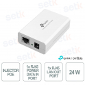 TP-Link TL-PD30G-M2 PoE+ Splitter 2.5G 24W – Safe and Fast Power Supply