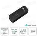 TP-Link TL-POE10E PoE+ Extender 20W – Extend Network and Power up to 250m