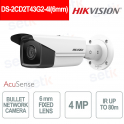 Hikvision 4MP 4I 6mm Camera with AcuSense AI, 80m IR and IP67 Protection