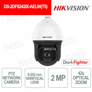Hikvision 2MP 42× IR DarkFighter PTZ Camera with Face Capture
