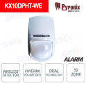 Capteur sans fil Hikvision-Pyronix KX10DTP-WE double technologie, immunisé contre les animaux, 10 m