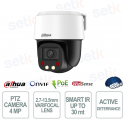 Dahua 4MP PTZ Camera with 5x Zoom, 2.7–13.5 mm Lens and AI Smart Dual Light