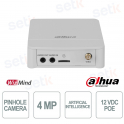 Caméra WizMind sténopé Dahua IPC-HUM8441E-E1 4 MP avec IA, détection des visages et comptage de personnes
