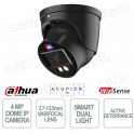 Dahua IPC-HDW3449H-ZAS-PV-B 4MP Black Varifocal Camera with AI, Smart Dual Light and Perimeter Protection
