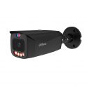 Caméra IP Bullet Dahua WizSense 4MP 2,8 mm noire avec IA et vision nocturne couleur