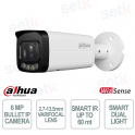 Dahua 6MP Bullet IP Camera Varifocal 2.7–13.5mm with AI and Smart Dual Light