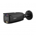 Caméra IP Bullet Dahua 8MP noire 2,8 mm avec IA et double éclairage intelligent