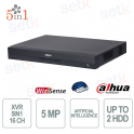Dahua XVR5216AN-I3-16P XVR 16 Channels 5MP with AI WizSense and SMD Plus