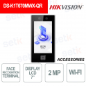 Hikvision DS-K1T670MWX-QR : Terminal de reconnaissance faciale avancé pour un contrôle d'accès sécurisé et rapide