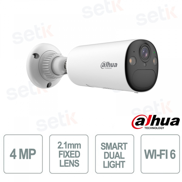 Telecamera BF4CP-XL 4MP AI con ottica 2.1mm e Wi-Fi 6 - Dahua