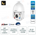 Telecamera PTZ Dahua 4MP Starlight con Ottica 32x Zoom, AI, Auto-Tracking e Sicurezza 24/7