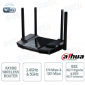Routeur Wi-Fi 6 Dahua AX18 AX1800 : vitesse de 1,8 Gbit/s et sécurité WPA3
