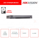 DVR Digital Video Recorder Turbo Hybrid - 5in1 - 16 Kanäle - 6MP - Audio - Alarm - Festplatte inklusive