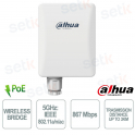 PFWB5-30ac – Bridge Wireless 5G Outdoor 3km con Tecnologia TDMA e MU-MIMO - Dahua
