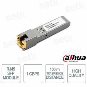 GSFP-RJ45 – SFP RJ45 1 Gbps Industrial Plug and Play Module - Dahua