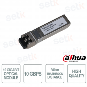 Modulo Ottico Dahua TSFP-850-MMF – Trasmissione 10 Gigabit Fino a 300 m, Prestazioni e Affidabilità Professionali