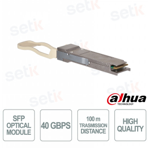 Module optique Dahua QSFP-850-MMF – Transmission 40 Gbit/s jusqu'à 150 m, performances et fiabilité professionnelles
