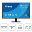 iiyama ProLite X2792HSU-B1 – 27” Full HD IPS Eco-Friendly Monitor with Ultra-Slim Design and Visual Comfort