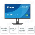 copy of iiyama ProLite X2492HSU-B1 – Moniteur IPS Full HD 24 pouces écologique avec cadre ultra-fin et technologies EyeSafe