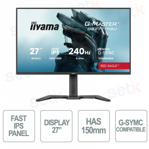 Iiyama G-Master GB2771HSU-B1 240Hz Fast IPS – Pro Gamer-Friendly Fluidity and Precision